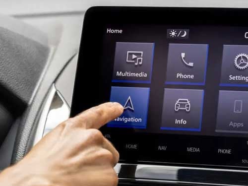 2023 Mitsubishi Eclipse Cross touchscreen display