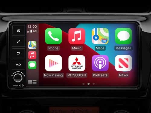 2023 Mitsubishi Mirage touchscreen display