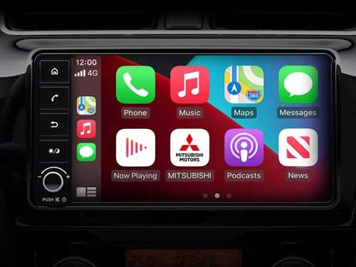 2023 Mitsubishi Mirage G4 touchscreen display