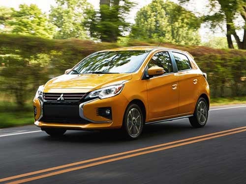 Yellow 2023 Mitsubishi Mirage