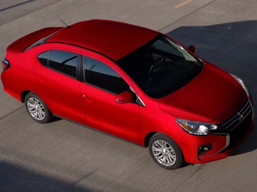 2024 Mitsubishi Mirage G4 exterior aerial view